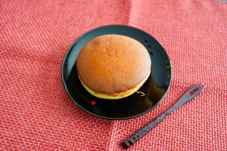 こだまのどら焼きバターの見た目