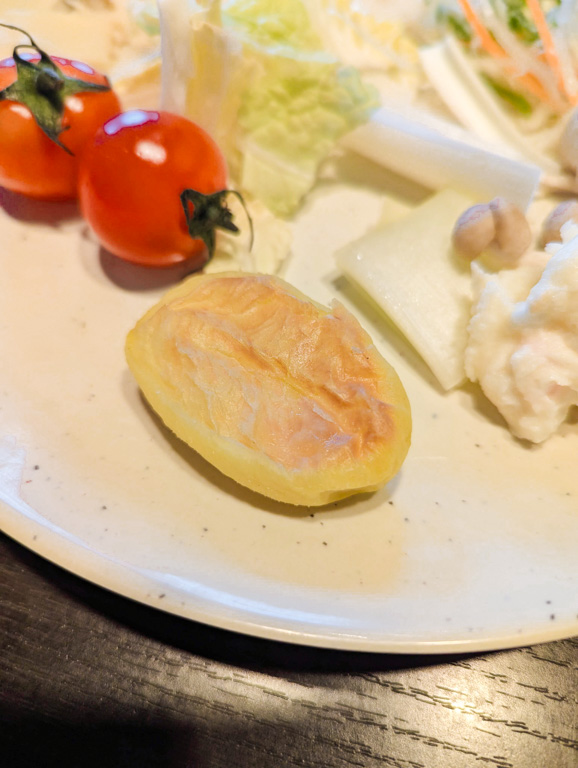 期間限定で登場したポテト
