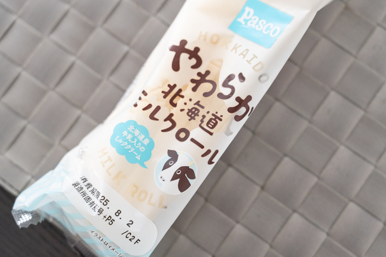 やわらか北海道ミルクロールのパッケージ